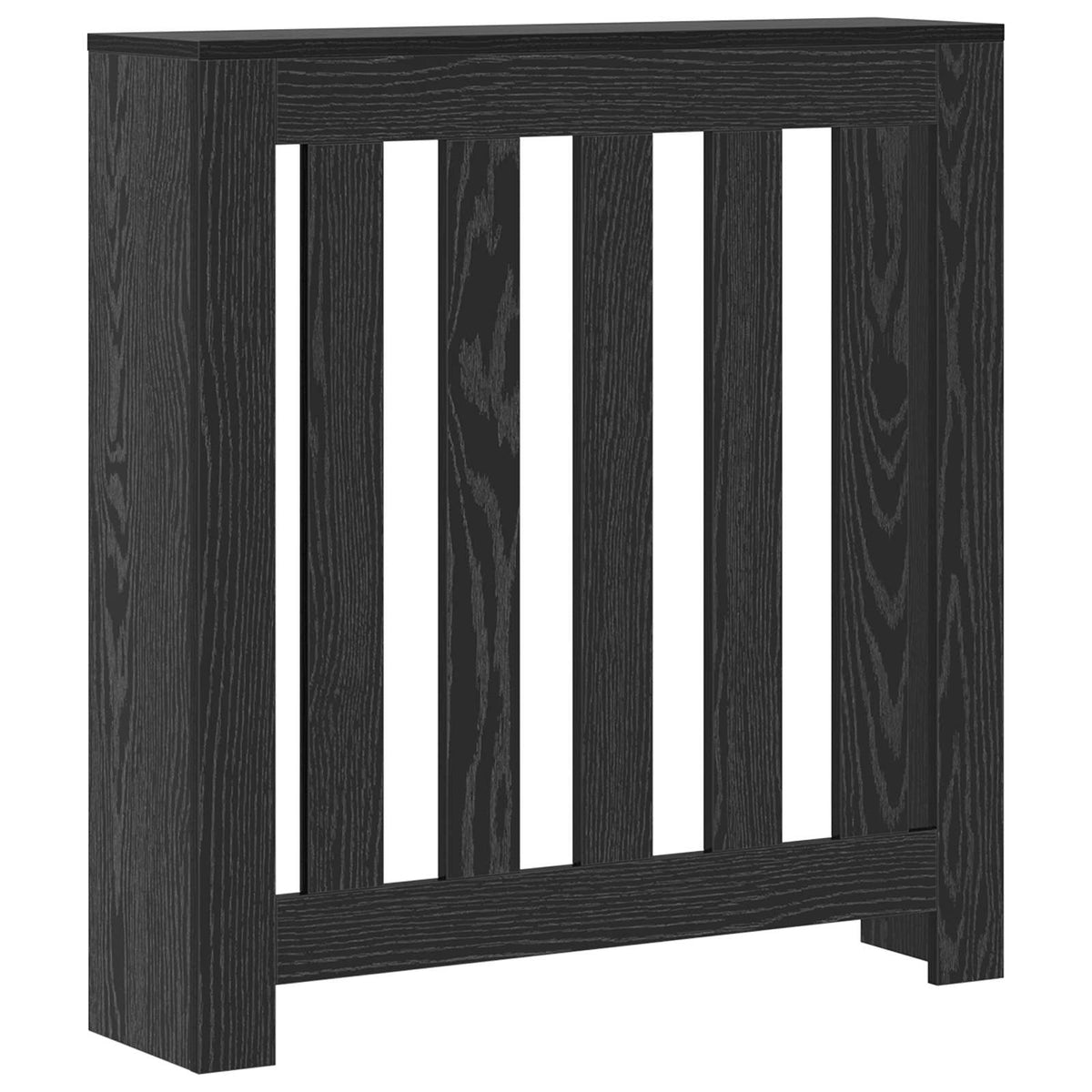 Vidaxx Heizkörperabdeckung Schwarzeiche 78 x 20 x 82 cm Holzwerkstoff