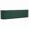 Vidaxx Hochbeet grün 320 x 80 x 81 cm Stahl