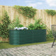 Vidaxx Hochbeet grün 240 x 80 x 81 cm Stahl