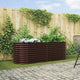 Vidaxx Hochbeet braun 240 x 80 x 81 cm Stahl