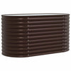 Vidaxx Hochbeet braun 160 x 80 x 81 cm Stahl