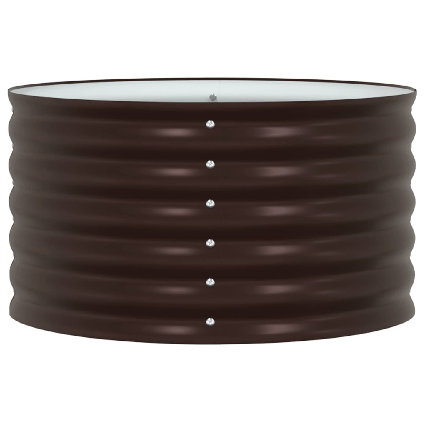 Vidaxx Hochbeet braun 80 x 80 x 44 cm Stahl