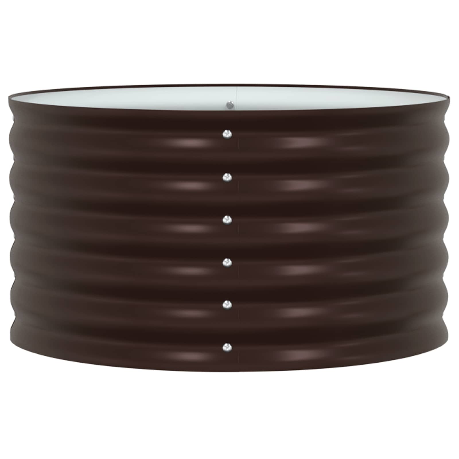 Vidaxx Hochbeet braun 80 x 80 x 44 cm Stahl