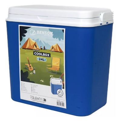Benson Kühlbox 24l blau weiß