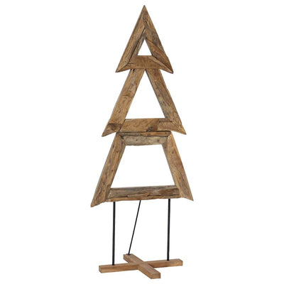 Vidaxx-Weihnachtsbaum mit Standard-braunem 181 cm massivem Teakholz