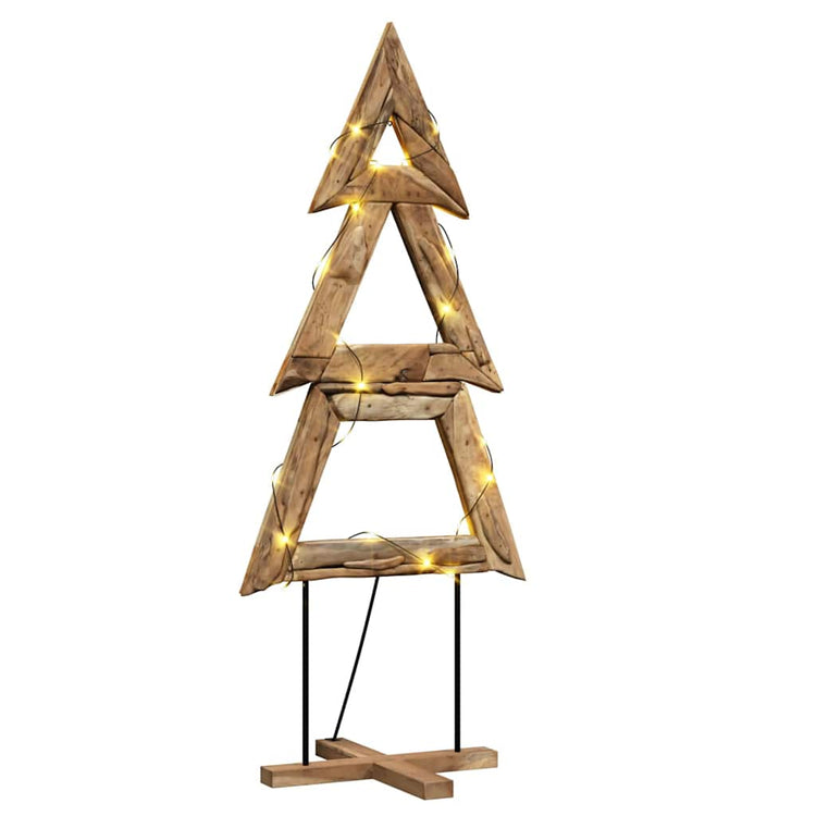 Vidaxx-Weihnachtsbaum mit Standard-braunem 181 cm massivem Teakholz