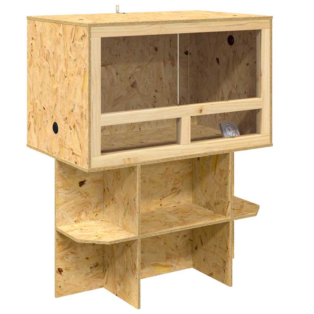 Vidaxl Terrarium braun 80 x 50 x 100 cm OSB