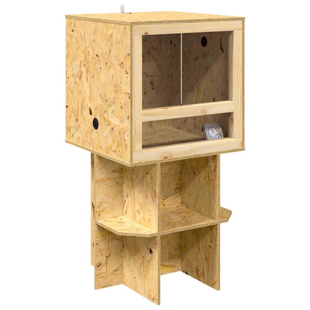 Vidaxl Terrarium braun 50 x 50 x 100 cm OSB