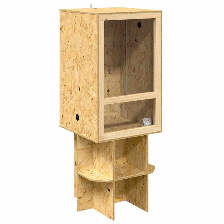 Vidaxl Terrarium braun 50 x 50 x 130 cm OSB