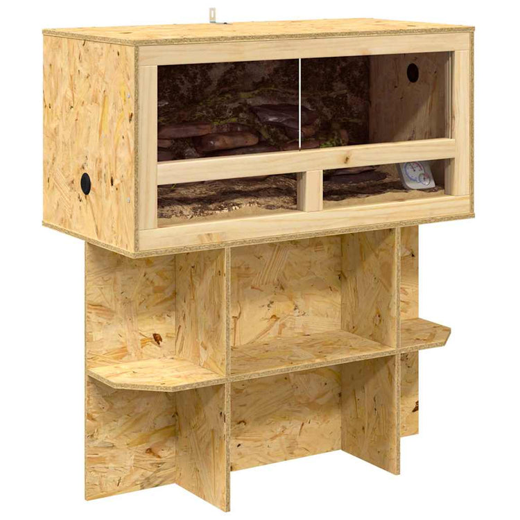 Vidaxl Terrarium braun 80 x 40 x 90 cm OSB