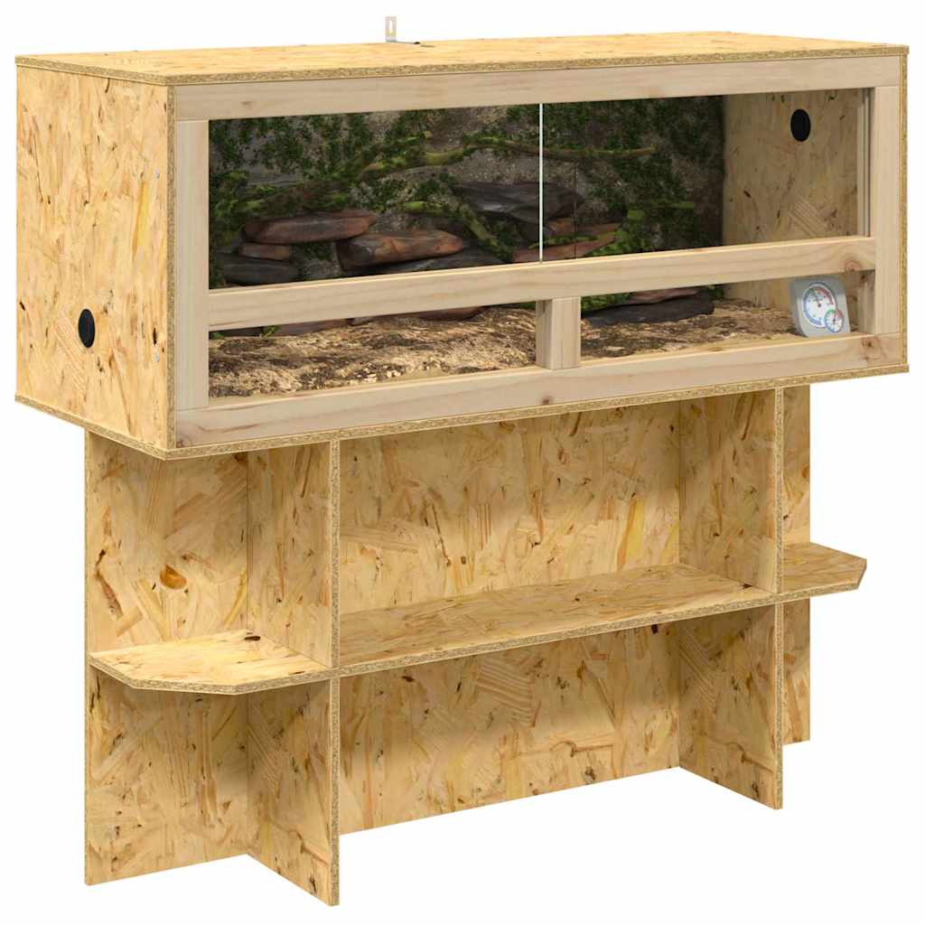 Vidaxl Terrarium braun 100 x 40 x 90 cm OSB