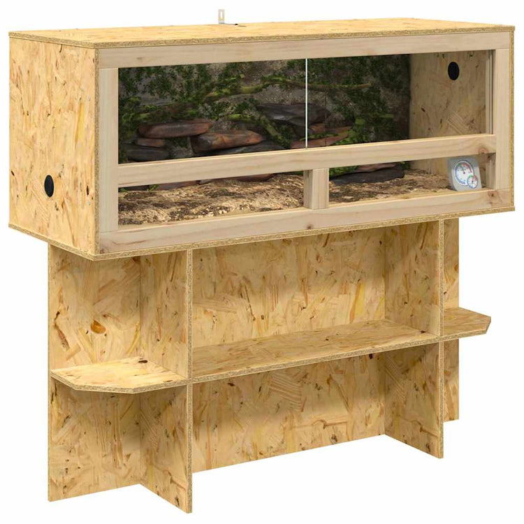 Vidaxl Terrarium braun 100 x 40 x 90 cm OSB