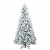 Vidaxl Künstlicher Weihnachtsbaum mit Federzweigen, schneebedeckt weiß 180 cm