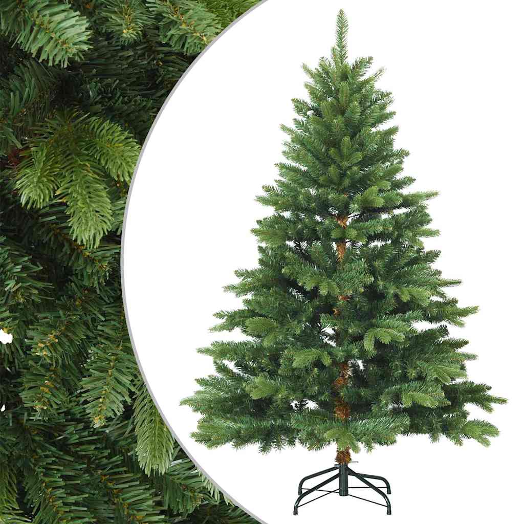 Vidaxx künstlicher klappbarer Weihnachtsbaum grün 150 cm PVC, PE und Stahl