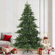 Vidaxx künstlicher klappbarer Weihnachtsbaum grün 210 cm PVC, Stahl