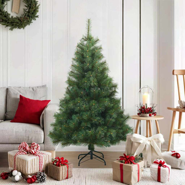 Vidaxx künstlicher klappbarer Weihnachtsbaum grün 120 cm PVC, Stahl