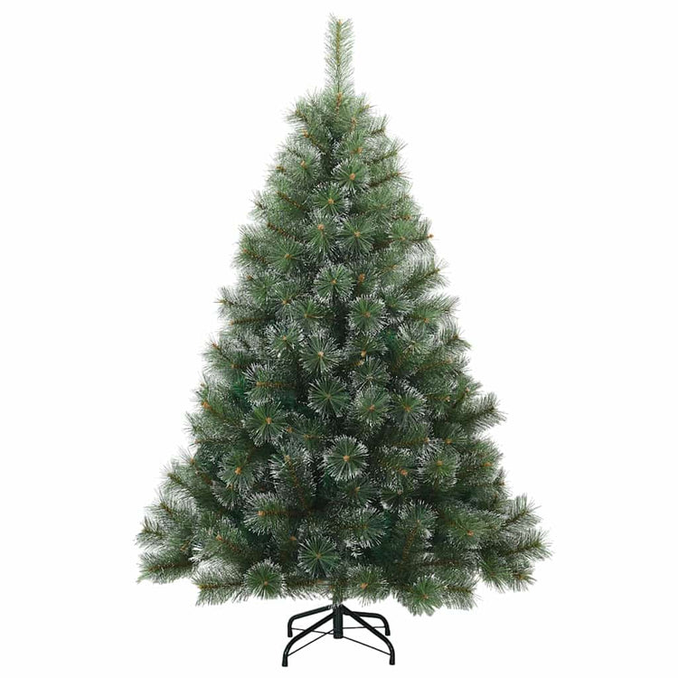 Vidaxl Künstlicher Weihnachtsbaum mit Federzweigen, schneebedecktes Grün 150 cm