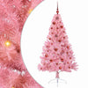 VidaXL künstlicher, beleuchteter Weihnachtsbaum mit 150 LEDs, rosa, 150 cm PVC