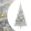 Vidaxx künstlicher, vorbeleuchteter Weihnachtsbaum mit 300 LEDs, silberfarben, 210 cm Kappe