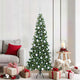Künstlicher Eck-Weihnachtsbaum von Vidaxx mit 300 LEDs, grün, 180 cm, PVC und Metall