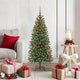 Vidaxx Künstlicher Weihnachtsbaum mit 150 LEDs mit standardmäßigem grünem 120 cm PE und PVC