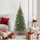 Vidaxx Künstlicher Weihnachtsbaum mit 150 LEDs mit standardmäßigem grünem 120 cm PE und PVC