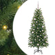 Vidaxx Künstlicher Weihnachtsbaum mit 150 LEDs mit standardmäßigem grünem 150 cm PE und PVC