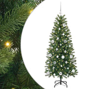 Vidaxx Künstlicher Weihnachtsbaum mit 150 LEDs mit standardmäßigem grünem 150 cm PE und PVC - afbeelding 2