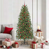 Künstlicher Weihnachtsbaum von Vidaxx mit 300 LEDs mit standardmäßigem grünem 180 cm PE und PVC