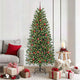 Künstlicher Weihnachtsbaum von Vidaxx mit 300 LEDs mit standardmäßigem grünem 180 cm PE und PVC
