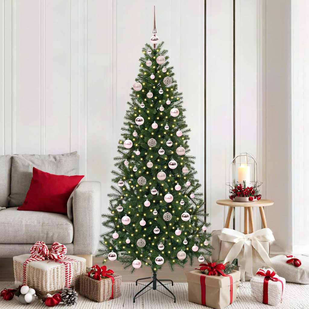 Künstlicher Weihnachtsbaum von Vidaxx mit 300 LEDs mit standardmäßigem grünem 180 cm PE und PVC