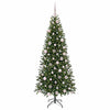 Künstlicher Weihnachtsbaum von Vidaxx mit 300 LEDs mit standardmäßigem grünem 180 cm PE und PVC