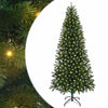Vidaxx Künstlicher Weihnachtsbaum mit 300 LEDs mit standardmäßigem grünem 210 cm PE und PVC