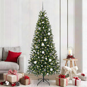 Vidaxx Künstlicher Weihnachtsbaum mit 300 LEDs mit standardmäßigem grünem 210 cm PE und PVC - afbeelding 1