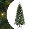 Vidaxx Künstlicher Weihnachtsbaum mit 300 LEDs mit standardmäßigem grünem 210 cm PE und PVC