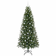 Vidaxx Künstlicher Weihnachtsbaum mit 300 LEDs mit standardmäßigem grünem 210 cm PE und PVC - afbeelding 3