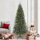 Vidaxx Künstlicher Weihnachtsbaum mit 300 LEDs mit standardmäßigem grünem 210 cm PE und PVC
