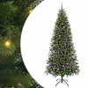 Vidaxx Künstlicher Weihnachtsbaum mit 300 LEDs mit standardmäßigem grünem 210 cm PE und PVC