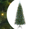 Vidaxx Künstlicher Weihnachtsbaum mit 300 LEDs mit standardmäßigem grünem 210 cm PE und PVC