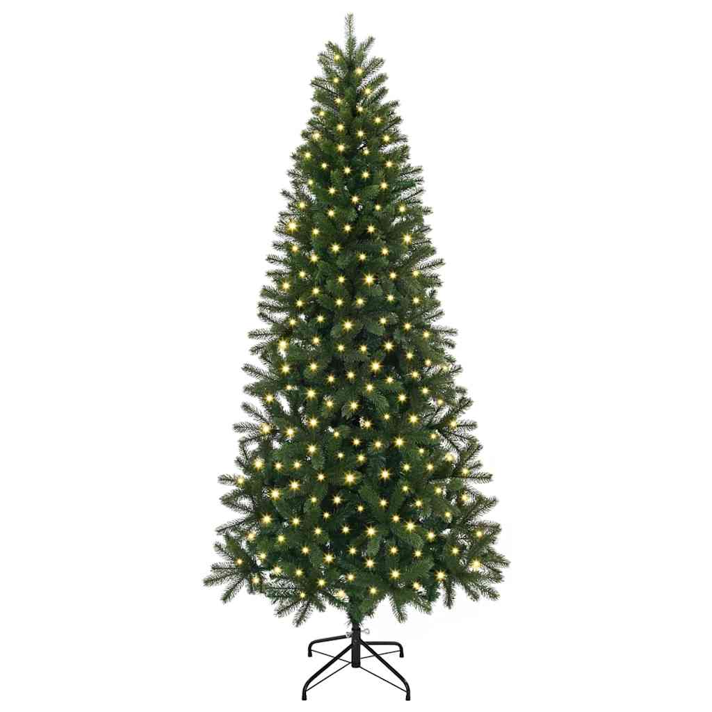 Künstlicher Weihnachtsbaum von Vidaxx mit 300 LEDs mit standardmäßigem grünem 240 cm PE und PVC