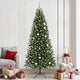 Künstlicher Weihnachtsbaum von Vidaxx mit 300 LEDs mit standardmäßigem grünem 240 cm PE und PVC