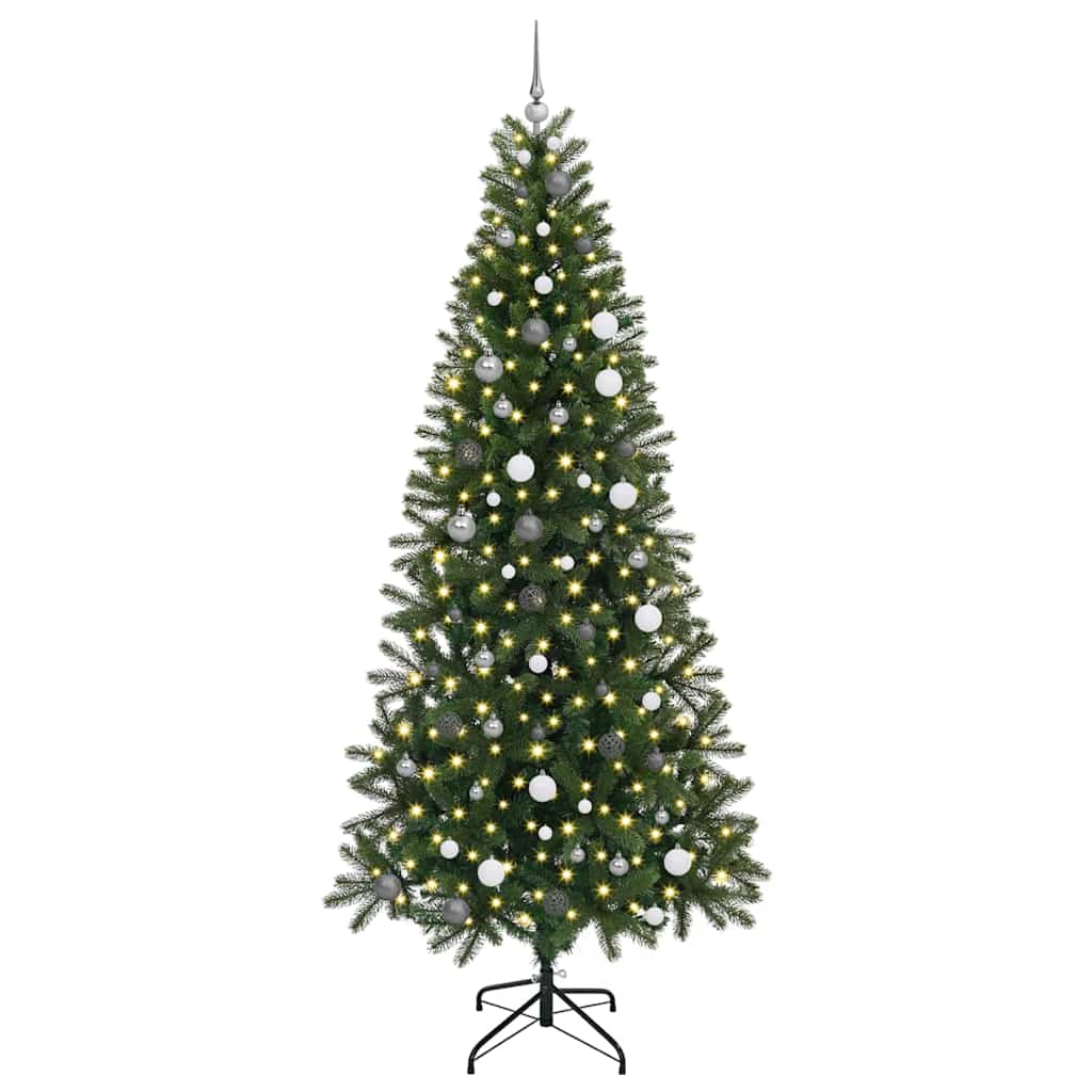 Künstlicher Weihnachtsbaum von Vidaxx mit 300 LEDs mit standardmäßigem grünem 240 cm PE und PVC