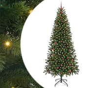 Künstlicher Weihnachtsbaum von Vidaxx mit 300 LEDs mit standardmäßigem grünem 240 cm PE und PVC - afbeelding 2