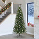 Künstlicher Weihnachtsbaum von Vidaxx mit 300 LEDs mit standardmäßigem grünem 240 cm PE und PVC