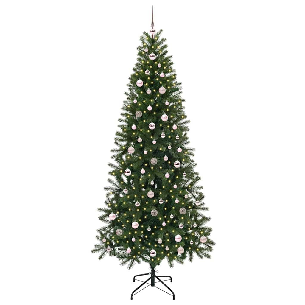 Künstlicher Weihnachtsbaum von Vidaxx mit 300 LEDs mit standardmäßigem grünem 240 cm PE und PVC