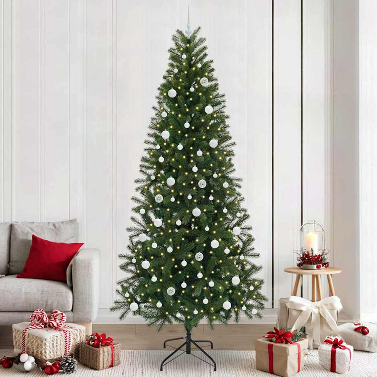 Künstlicher Weihnachtsbaum von Vidaxx mit 300 LEDs mit standardmäßigem grünem 240 cm PE und PVC