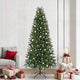 Künstlicher Weihnachtsbaum von Vidaxx mit 300 LEDs mit standardmäßigem grünem 240 cm PE und PVC