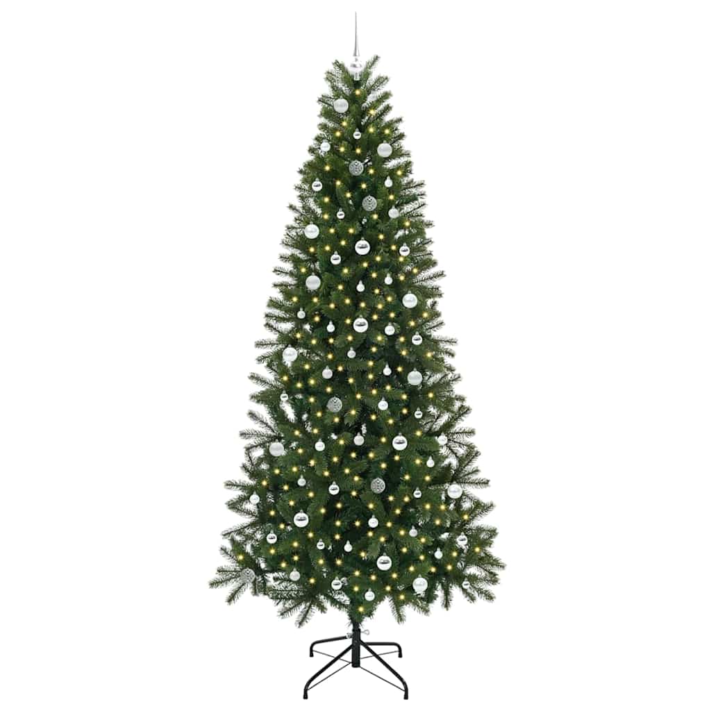 Künstlicher Weihnachtsbaum von Vidaxx mit 300 LEDs mit standardmäßigem grünem 240 cm PE und PVC