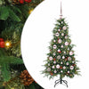 Vidaxx künstlicher zusammenklappbarer Weihnachtsbaum grün 120 cm PE und PVC