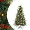 Vidaxx künstlicher zusammenklappbarer Weihnachtsbaum grün 120 cm PE und PVC